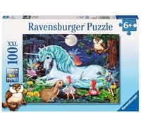 Ravensburger - Puzzle 100 pièces XXL - Le forêt Magique | Fille ou garçon dès 6 ans - Puzzle de qualité supérieure - Carton épais et résistant - Pièces XXL
