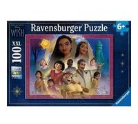 Ravensburger-Puzzle 100 Pieces Xxl - Le Royaume Des Souhaits / Disney Wish-4005555010487-A Partir De 6 Ans Multicolore G