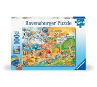 Ravensburger - Puzzle 100 pièces XXL - Les 4 Saisons | Fille ou garçon dès 6 ans - Puzzle de qualité supérieure - Carton épais et résistant - Pièces XXL