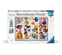 Ravensburger - Puzzle 100 pièces XXL - Les Moments Disney | Fille ou garçon dès 6 ans - Puzzle de qualité supérieure - Carton épais et résistant - Pièces XXL