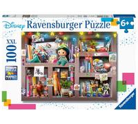 Ravensburger - Puzzle 100 pièces XXL - L'étagère du collectionneur Disney | Fille ou garçon dès 6 ans - Puzzle de qualité supérieure - Carton épais et résistant - Pièces XXL