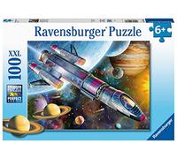 Ravensburger - Puzzle 100 pièces XXL - Mission dans l'espace | Fille ou garçon dès 6 ans - Puzzle de qualité supérieure - Carton épais et résistant - Pièces XXL