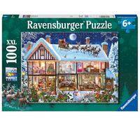 Ravensburger Puzzle Noël à la maison G – 100 pièces XXL