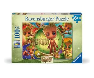 Ravensburger - Puzzle 100 pièces XXL - Nous Sommes Groot ! - Marvel | Fille ou garçon dès 6 ans - Puzzle de qualité supérieure - Carton épais et résistant - Pièces XXL