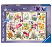 Ravensburger - Puzzle 1000 pièces - Affiches de Fleurs du Jardin - Adultes et Enfants dès 14 Ans - Puzzle de qualité supérieure - Nature & Fleurs - 17485