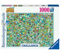 Ravensburger - Puzzle 1000 pièces - Animal Crossing (Challenge Puzzle) - Adultes et Enfants dès 14 Ans - Puzzle de qualité supérieure - 17454