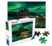 Ravensburger - Puzzle 1000 pièces - Aurore Boréale, Norvège | Adulte et enfant dès 14 ans - Puzzle de qualité supérieur - Pièces uniques et assemblage parfait - Détente et relaxation