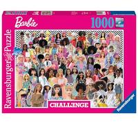 Ravensburger – Puzzle 1000 pièces – Barbie (Challenge) – Adultes et enfants dès 14 ans – 17159