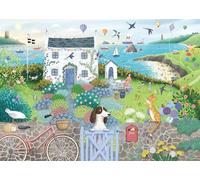 Ravensburger - Puzzle 1000 pièces - Chalet côtier | Adulte et enfant dès 14 ans - Puzzle de qualité supérieur - Pièces uniques et assemblage parfait - Détente et relaxation
