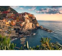 Ravensburger - Puzzle 1000 pièces - Cinque Terre | Adulte et enfant dès 14 ans - Puzzle de qualité supérieur - Pièces uniques et assemblage parfait - Détente et relaxation