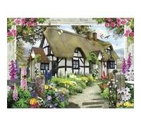 Ravensburger - Puzzle 1000 pièces - Cottage fleuri G
