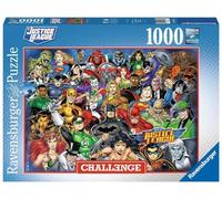Ravensburger - Puzzle 1000 pièces - DC Comics (Challenge Puzzle) - Adultes et Enfants dès 14 Ans - Puzzle de qualité supérieure - 16884