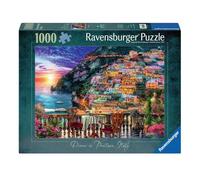 Ravensburger Puzzle 1000 pièces – Dinner in Positano Italy – pour adultes et enfants dès 12 ans