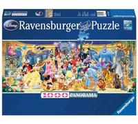 Ravensburger - Puzzle 1000 pièces Disney - Puzzle panoramique - Dès 14 Ans - Photo de Groupe Disney - 15109
