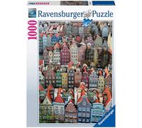 RAVENSBURGER Puzzle 1000 Pièces Gdansk Pologne, Collection Paysages