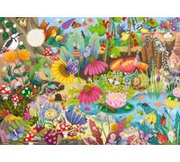 Ravensburger Puzzle de 1000 pièces Little Garden World pour Adultes et Enfants à partir de 12 Ans