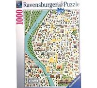 Ravensburger- Puzzle 1000 pièces-illustrés 2D, 17607, Multicolore