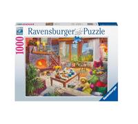 Ravensburger - Puzzle 1000 pièces - La cabane cozy | Adulte et enfant dès 14 ans - Puzzle de qualité supérieur - Pièces uniques et assemblage parfait - Détente et relaxation