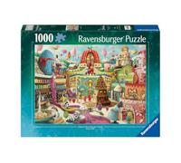 Ravensburger - Puzzle 1000 pièces - La Rue de la Douceur/Demelsa Haughton - Adultes et Enfants dès 14 Ans - Puzzle de qualité supérieure - Gourmandise - 12001195