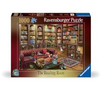 Ravensburger - Puzzle 1000 pièces - La Salle de Lecture - Adultes et Enfants dès 14 Ans - Puzzle de qualité supérieure - Livres - 12000329