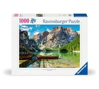 Ravensburger - Puzzle 1000 pièces - Lac de Braies dans Les Dolomites | Adulte et enfant dès 14 ans - Puzzle de qualité supérieur - Pièces uniques et assemblage parfait - Détente et relaxation