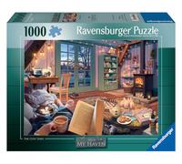 Ravensburger - Puzzle 1000 pièces - Le cabanon Cosy - Adultes et Enfants dès 14 Ans - Puzzle de qualité supérieure - Cabane - 12000050, Tons Terreux