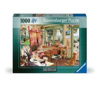 Ravensburger - Puzzle 1000 pièces - Le cabanon de L'Artiste | Adulte et enfant dès 14 ans - Puzzle de qualité supérieur - Pièces uniques et assemblage parfait - Détente et relaxation