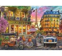 Ravensburger - Puzzle 1000 pièces - Les premières lueurs de Paris | Adulte et enfant dès 14 ans - Puzzle de qualité supérieur - Pièces uniques et assemblage parfait - Détente et relaxation
