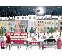 Ravensburger - Puzzle 1000 pièces - l'esprit de Noël à Londres | Adulte et enfant dès 14 ans - Puzzle de qualité supérieur - Pièces uniques et assemblage parfait - Détente et relaxation