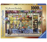 Ravensburger - Puzzle 1000 pièces - Librairie vintage - The Greatest Bookshop - Garry Walton - 153374