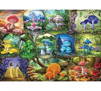 Ravensburger – Puzzle 1000 pièces – Magnifiques Champignons – Nature – Adultes dès 14 ans