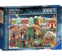 Ravensburger - Puzzle 1000 pièces - Le marché de Noël - Adultes et Enfants dès 14 Ans - Puzzle de qualité supérieure - 17546