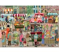 Ravensburger - Puzzle 1000 pièces - Marché de Rue | Adulte et enfant dès 14 ans - Puzzle de qualité supérieur - Pièces uniques et assemblage parfait - Détente et relaxation