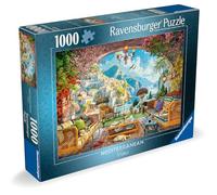 Ravensburger - Puzzle 1000 Pièces Mediterranean View | Puzzle pour Adultes Et Enfants avec Une Mesure De 70x50 Cm | Cadeau pour Adultes Et Enfants De 14 Ans Et Plus