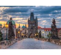 Ravensburger - Puzzle 1000 pièces Prague: Pont Charles | Puzzle Adulte 70x50cm | Puzzles 1000 Adultes | Puzzle Enfants +14 Ans | Cadeau Original De Prague