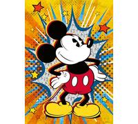 Ravensburger - Puzzle 1000 pièces - Retro Mickey - Disney | Adulte et enfant dès 14 ans - Puzzle de qualité supérieur - Pièces uniques et assemblage parfait - Détente et relaxation