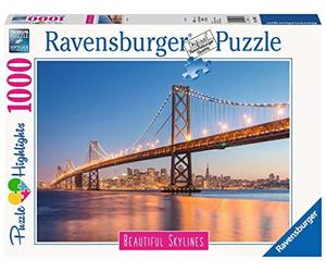 Ravensburger Puzzle 1000 Pièces San Francisco Highlights 4005556140831 - Puzzle Adulte
