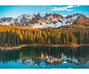 Ravensburger Puzzle 1000 pièces Scène de Montagne panoramique 51 cm x 49,7 cm À partir de 14 Ans