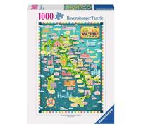 Ravensburger - Puzzle 1000 Pièces Tour des Vins D'Italie | Puzzle 1000 Pièces Paysages avec Une Mesure De 70x50 Cm | Cadeau pour Adultes Et Enfants À partir de 14 Ans Et Plus
