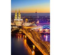 Ravensburger - Puzzle 1000 pièces - Ville de Cologne, Allemagne | Adulte et enfant dès 14 ans - Puzzle de qualité supérieur - Pièces uniques et assemblage parfait - Détente et relaxation