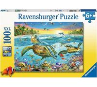 RAVENSBURGER Puzzle 100el xxl Tortues de mer 129423 Ravensburger