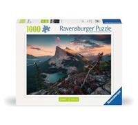 Ravensburger Puzzle 12000033 - Le Soir dans Les Montagnes Rocheuses - Puzzle de 1000 pièces pour Adultes et Enfants à partir de 14 Ans, Puzzle avec Paysage, Montagne et Nature