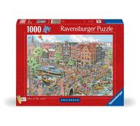 Ravensburger 12000296 12000296-Amsterdam-Puzzle de 1000 pièces, pour Adultes et Enfants à partir de 14 Ans