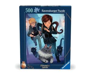 Ravensburger Puzzle 12000360 - À la Recherche de la Reine Quinn - Puzzle de 500 pièces pour Adultes et Enfants à partir de 12 Ans - Puzzle Chat de Minuit