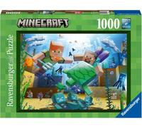 Ravensburger Puzzle 12000421 - Minecraft Mosaic - 1000 pièces Puzzle Minecraft pour adultes et enfants à partir de 14 ans