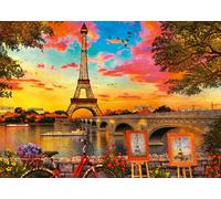 Ravensburger - Puzzle Adulte - Puzzle 1000 pièces - Les quais de Seine - Adultes et Enfants à partir de 14 Ans - Puzzle de qualité supérieure - Villes & Monuments - 12000461
