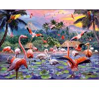 Ravensburger Puzzle 12000574 - Flamants Roses - Puzzle de 1000 pièces - pour Adultes et Enfants à partir de 14 Ans