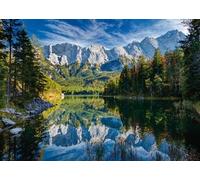 Ravensburger Puzzle 12000653 - Eibsee avec Montagnes météo - Puzzle de 1000 pièces pour Adultes et Enfants à partir de 14 Ans - Puzzle avec Paysage et Nature