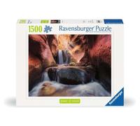 Ravensburger Puzzle 12000801 Puzzle La Cascade dans Le Canyon Rouge 1500 pièces pour Adultes et Enfants à partir de 14 Ans
