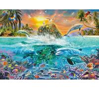 Ravensburger 12000887-L'île sous-Marine-Puzzle de 1000 pièces pour Adultes et Enfants à partir de 14 Ans, 12000887